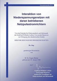 bokomslag Interaktion von Niederspannungsnetzen mit daran betriebenen Netzpulsstromrichtern