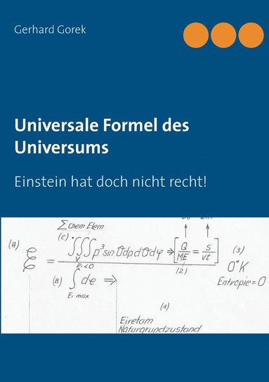 bokomslag Universale Formel des Universums