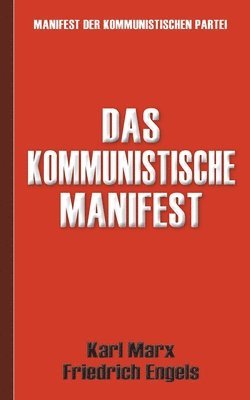 bokomslag Das Kommunistische Manifest Manifest der Kommunistischen Partei
