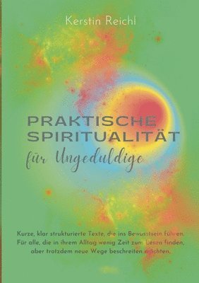 bokomslag Praktische Spiritualität für Ungeduldige
