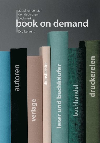 bokomslag Book on Demand