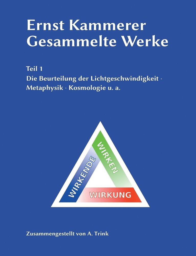 Ernst Kammerer - Gesammelte Werke - Teil 1 1