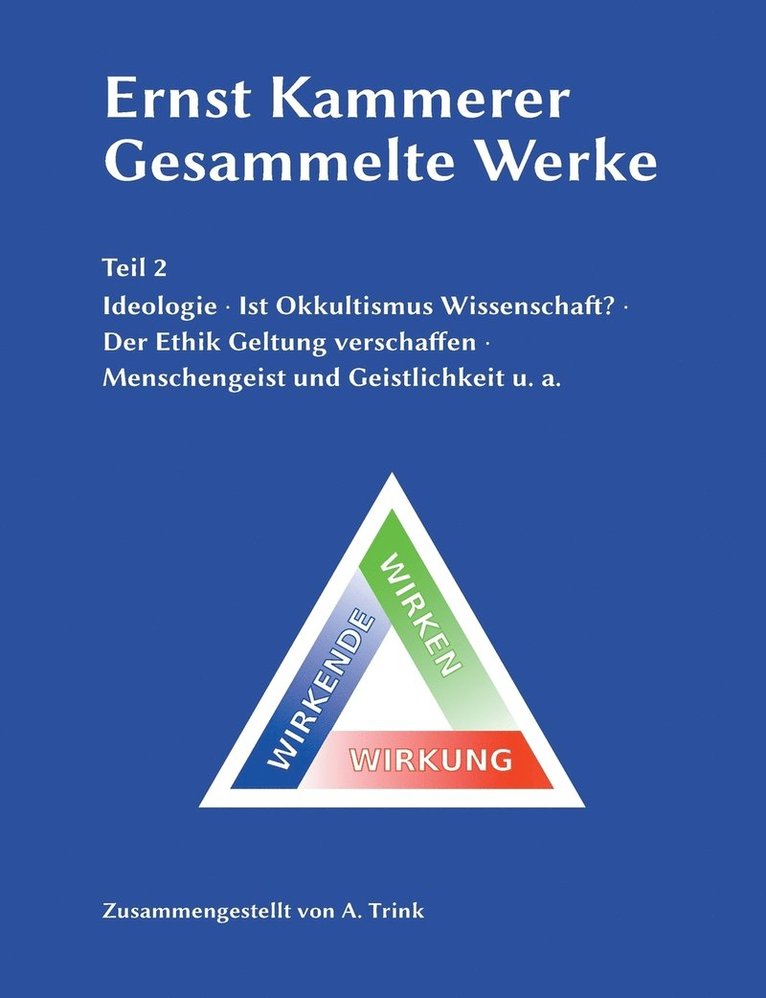 Ernst Kammerer - Gesammelte Werke - Teil 2 1