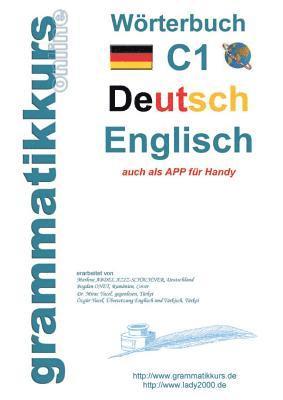 Wörterbuch C1 Deutsch - Englisch