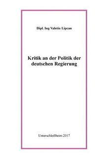 bokomslag Kritik an der Politik der deutschen Regierung