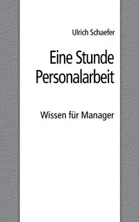 bokomslag Eine Stunde Personalarbeit