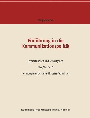 Einfhrung in die Kommunikationspolitik 1