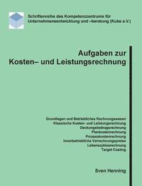 bokomslag Aufgaben zur Kosten- und Leistungsrechnung