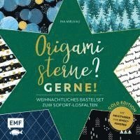 bokomslag Origamisterne? Gerne! - Gold Edition - Weihnachtliches Bastelset zum Sofort-Losfalten