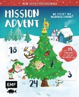 bokomslag Mein Adventskalender-Buch: Mission Advent - Wo steckt der Weihnachtsmann?