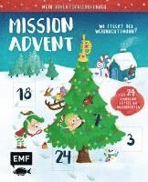 bokomslag Mein Adventskalender-Buch: Mission Advent - Wo steckt der Weihnachtsmann?