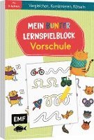 bokomslag Mein bunter Lernspielblock - Vorschule: Vergleichen, Kombinieren, Rätseln