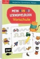 bokomslag Mein bunter Lernspielblock - Vorschule: Vergleichen, Kombinieren, Rätseln