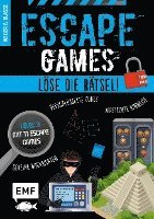 bokomslag Escape Games Level 3 (blau) - Löse die Rätsel! - 11 Escape Games ab der 6. Klasse