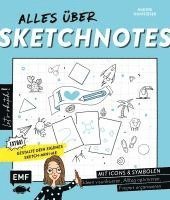 bokomslag Let's sketch! Alles über Sketchnotes - Mit Icons und Symbolen Ideen visualisieren, Alltag optimieren, Freizeit organisieren