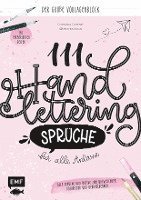 bokomslag 111 Handlettering-Sprüche für alle Anlässe - Der große Vorlagen-Block