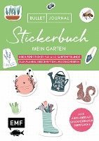 bokomslag Bullet Journal - Stickerbuch Mein Garten: Über 700 Sticker für alle Gartenfreunde zum Planen, Beschriften und Dekorieren
