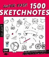bokomslag Let's sketch! Super easy! 1500 Sketchnotes