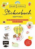 bokomslag Bullet Journal - Stickerbuch Happy Kids: 1100 süße Sticker für Kindergeburtstag, Geburt, Taufe & Co.