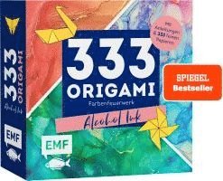 333 Origami - Farbenfeuerwerk: Alcohol Ink, Häftad
