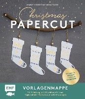 bokomslag Set: Christmas Papercut - Die Vorlagenmappe mit Anleitung und 20 weihnachtlichen Papierschnitt-Motiven zum Sofort-Loslegen
