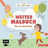 bokomslag Mini Kunterbunt -Weitermalbuch mit 30 Motiven ab 2 Jahren