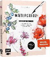 bokomslag Watercolor - Florale Motive aus Wiese, Wald & Garten mit Aquarell und Fineliner