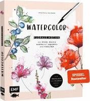 bokomslag Watercolor - Florale Motive aus Wiese, Wald & Garten mit Aquarell und Fineliner