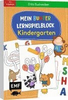 bokomslag Mein bunter Lernspielblock - Kindergarten: Erste Buchstaben