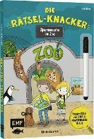 bokomslag Die Rätsel-Knacker - Spurensuche im Zoo (Buch mit abwischbarem Stift)