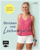 Stricken mit Leinengarn 1