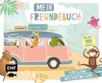 bokomslag Mein Freundebuch - Mit über 100 Stickern für kleine Weltentdecker