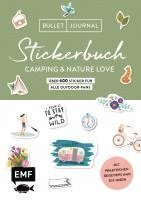 bokomslag Bullet Journal Stickerbuch - Camping & Nature Love - Über 600 Sticker für alle Outdoor-Fans