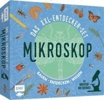 bokomslag Das XXL-Entdecker-Set - Mikroskop: Mit Mikroskop, Linsen und Objektträgern + Sachbuch mit faszinierenden Experimenten