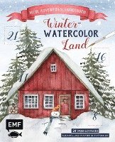 bokomslag Mein Adventskalender-Buch: Winter-Watercolor-Land