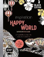 bokomslag Black Edition: Inspiration Happy World - 50 Glücksmomente zum Kolorieren