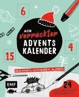 bokomslag Mein verrückter Adventskalender - Das Mitmachbuch: zeichnen, schneiden, kleben