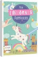 Mein Einhörner-Ausmalblock 1