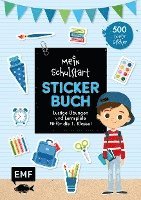 Mein Schulstart Stickerbuch (blau) 1