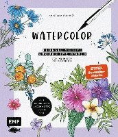 bokomslag Watercolor  - Florale Motive around the world: von heimisch bis exotisch