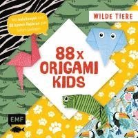 bokomslag 88 x Origami Kids - Wilde Tiere