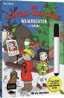 Die Rätsel-Knacker - Weihnachten in Gefahr (Buch mit abwischbarem Stift) 1