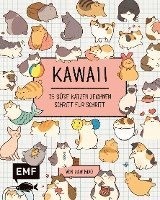 bokomslag Kawaii: 75 süße Katzen zeichnen - Mit Schritt-Anleitungen