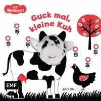 bokomslag Kontrastbuch für Babys mit Fingerpuppe: Guck mal, kleine Kuh