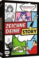 bokomslag Zeichne deine Story - Blanko Comics: Zwei Bücher im Bundle