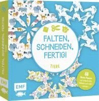 bokomslag Bastelblock: Falten, Schneiden, fertig! - Tiere