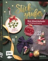 bokomslag Mein Adventskalender-Buch -¿Stickzauber