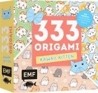 bokomslag 333 Origami - Kawaii Kitten - Niedliche Papiere falten für Katzen-Fans