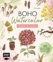 bokomslag Boho Watercolor - Flowers & Garden