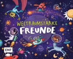 bokomslag Weltraumstarke Freunde - Das Freundebuch